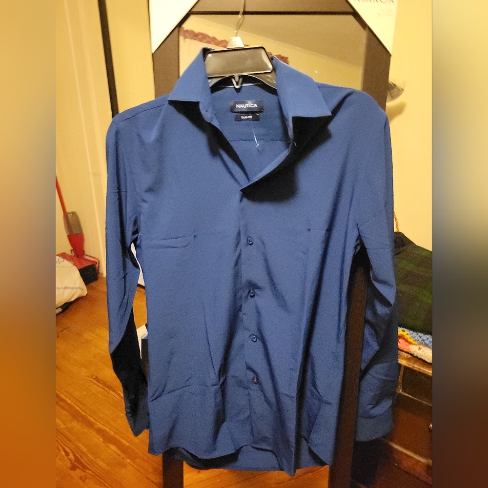 Nautica long sleeve button down